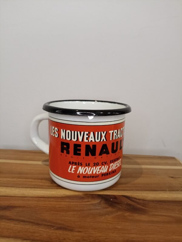 mug émaillé renault